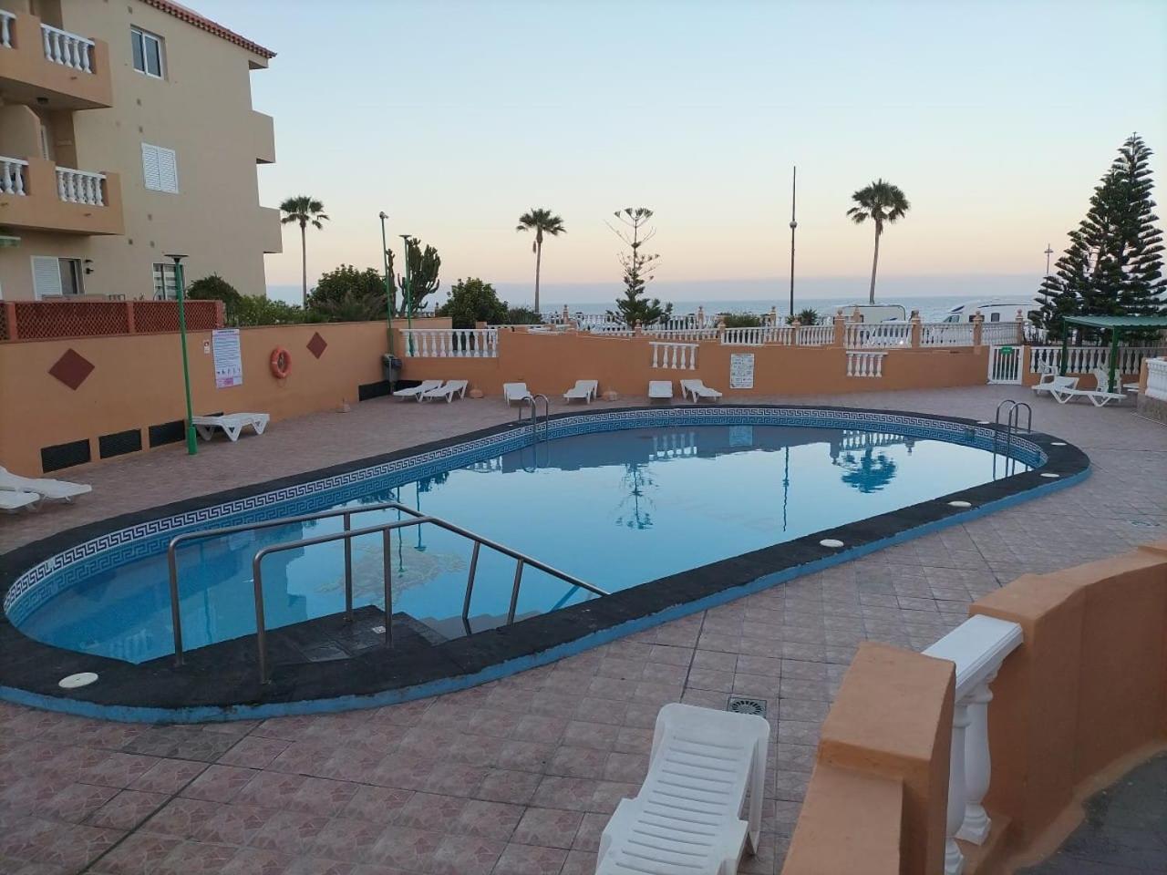 Apartment Caletillas Black 1º Linea Playa & Piscina & Wifi Candelaria